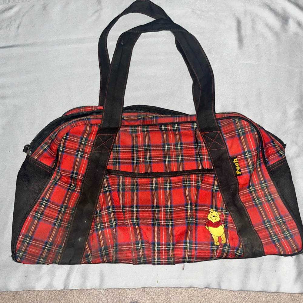 Winnie the Pooh Red Duffle bag